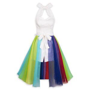Disney Dress Shop Inside Out Rainbow Unicorn Halter Romper and Skirt NWT